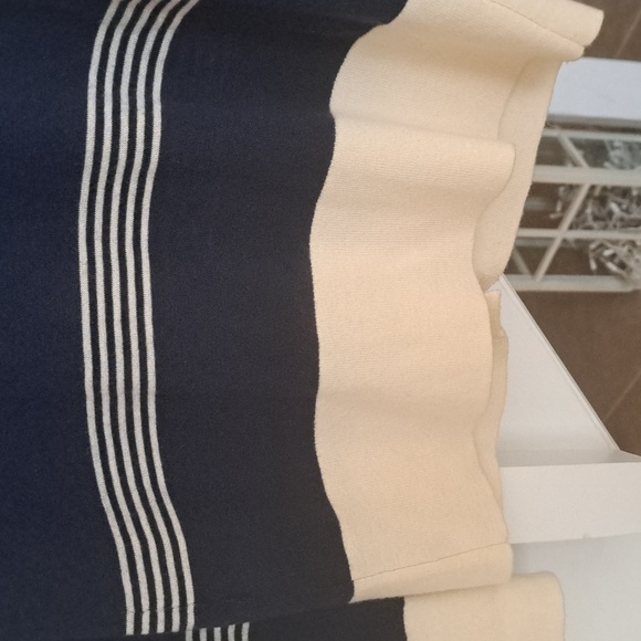 Kate Spade Navy and Beige, cashmere Blend button down Cardigan szM EUC - Picture 6 of 6